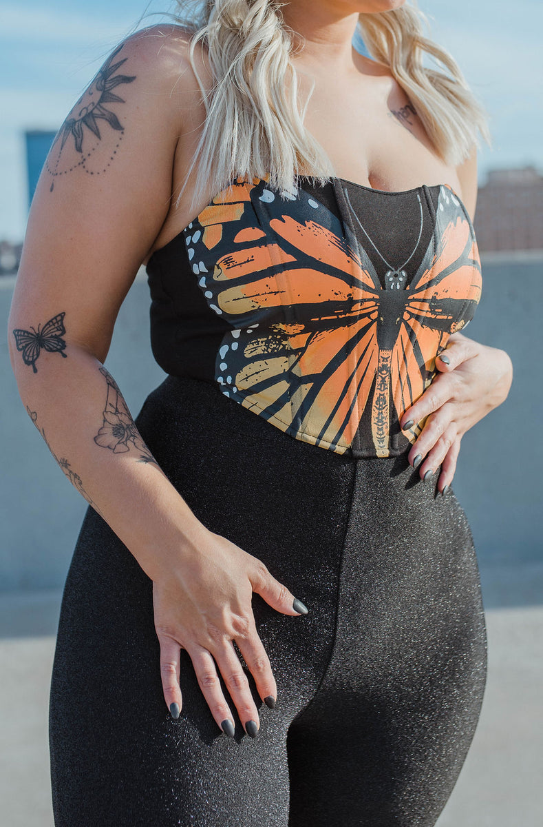 Willow Butterfly Corset Top